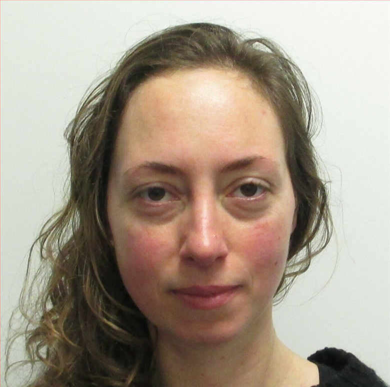 woman looking at camera