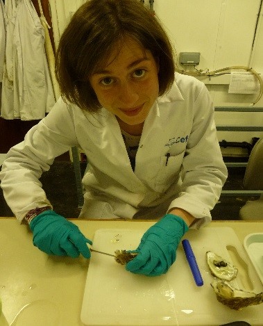 picture of scientist looking at camera
